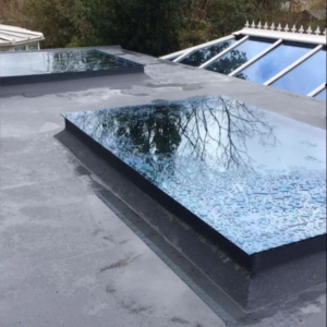 Durable Fixed Flat Glass Rooflight for Offices, Extensions, and Flat Roof Projects